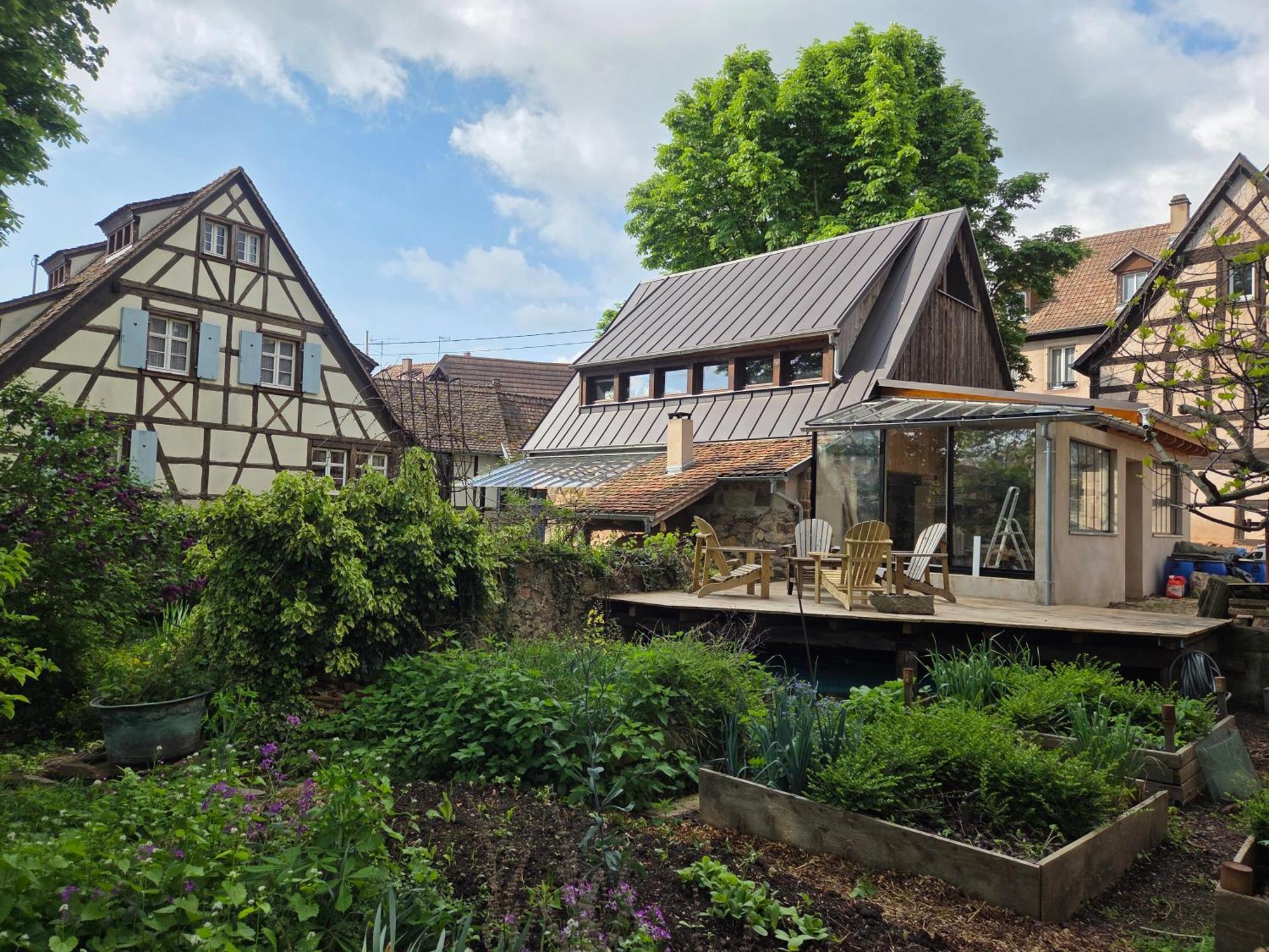 Villa Le Temps Des Cigognes Barr Exterior foto